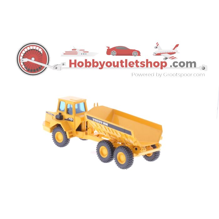 Schaal 1:50 JOAL - 231 Volvo B.M A25 Dump truck &  239 Michigan L320 Graafmachine #4097