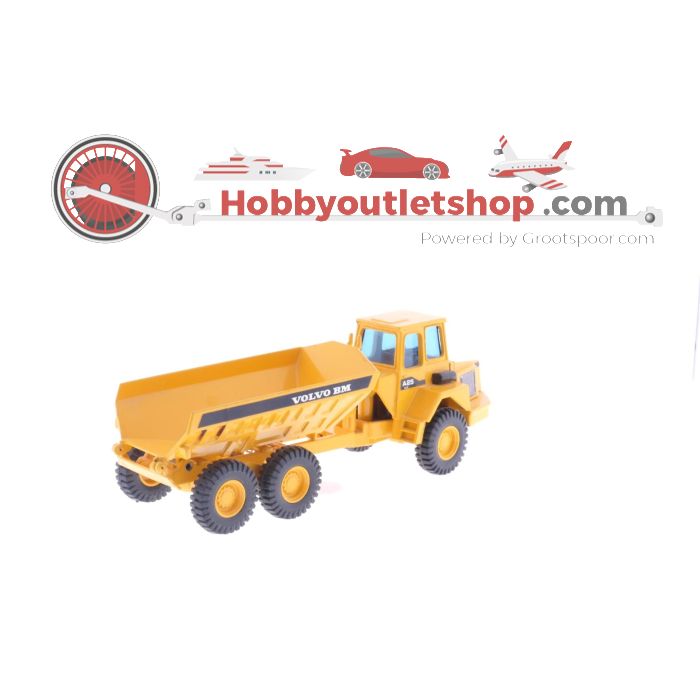 Schaal 1:50 JOAL - 231 Volvo B.M A25 Dump truck &  239 Michigan L320 Graafmachine #4097