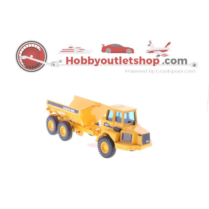 Schaal 1:50 JOAL - 231 Volvo B.M A25 Dump truck &  239 Michigan L320 Graafmachine #4097