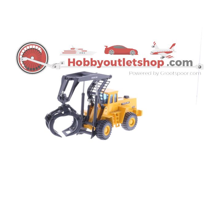 Schaal 1:32 JOAL - 192 Massey Ferguson SKAT 516 Skid Steer Loader & 267 JCB Teletruck Telescoping Forklift #4100