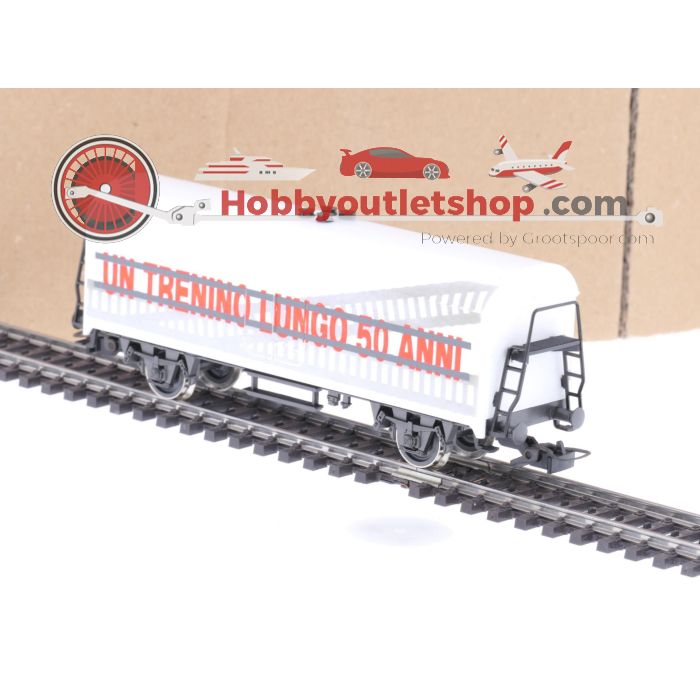 Schaal H0 Rivarossi 5673 gesloten goederenwagon '50 jaar Rivarossi' #5617 - sku: 20240502043113 - Used - Like new - Photo 5