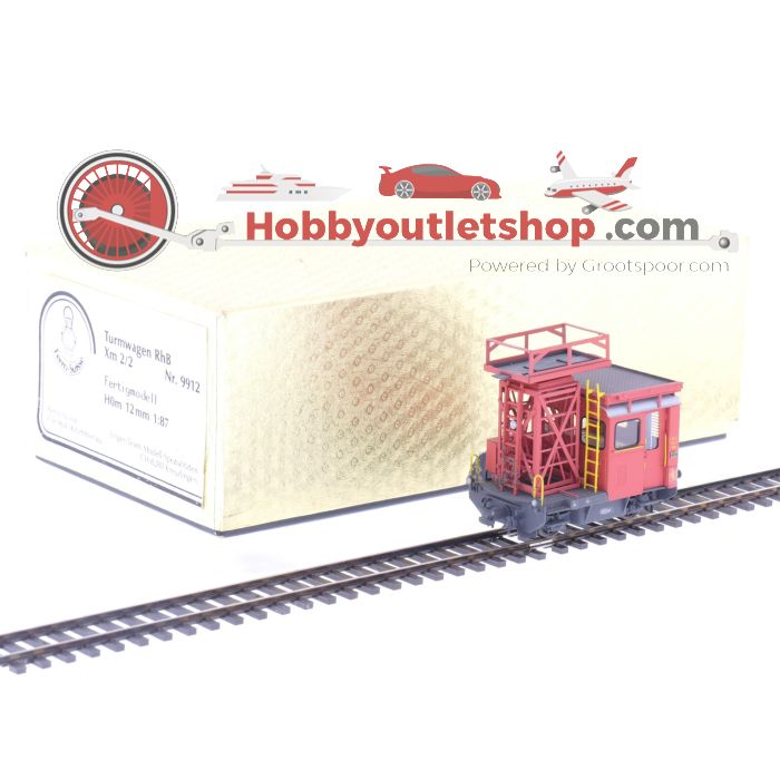 Schaal H0m Ferro Suisse 9912 Turmwagen Xm 2/2 nr. 109 OPTISCHE SCHADE / OPTICAL DAMAGE #P174