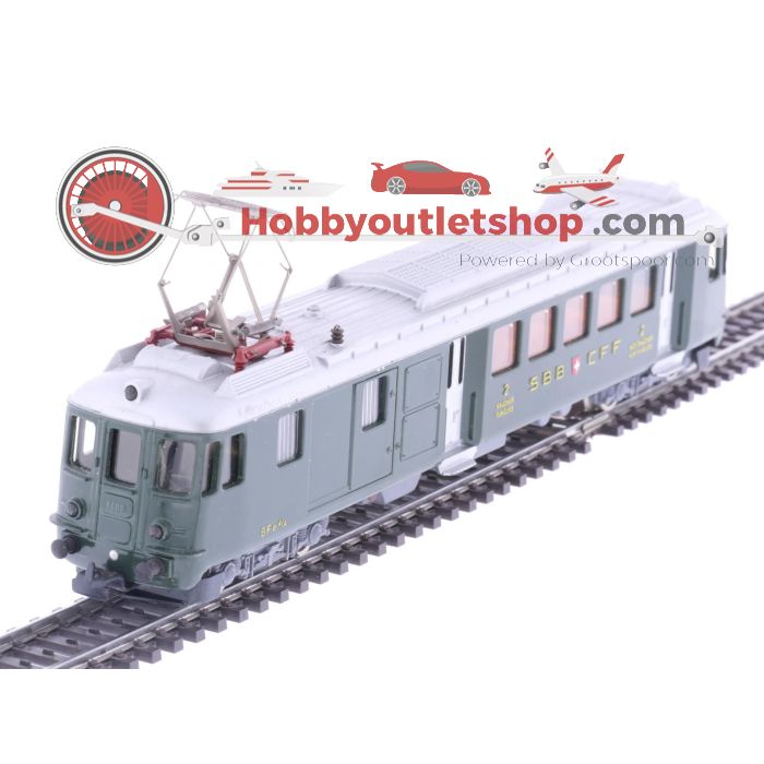 Schaal H0 HAG nr. 150 elektrisch motorrijtuig BFe 4/4 van de SBB #P175