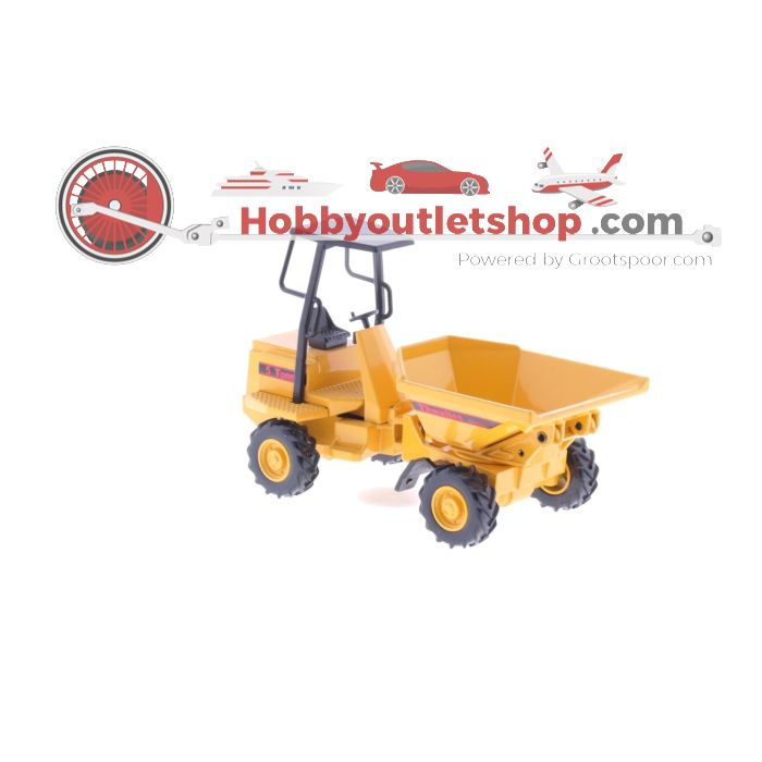 Schaal 1:35 Joal 157 Thwaites 5TM Site Dumper w/ROPS & Joal 162 JCB 801 Mini Excavator #4106