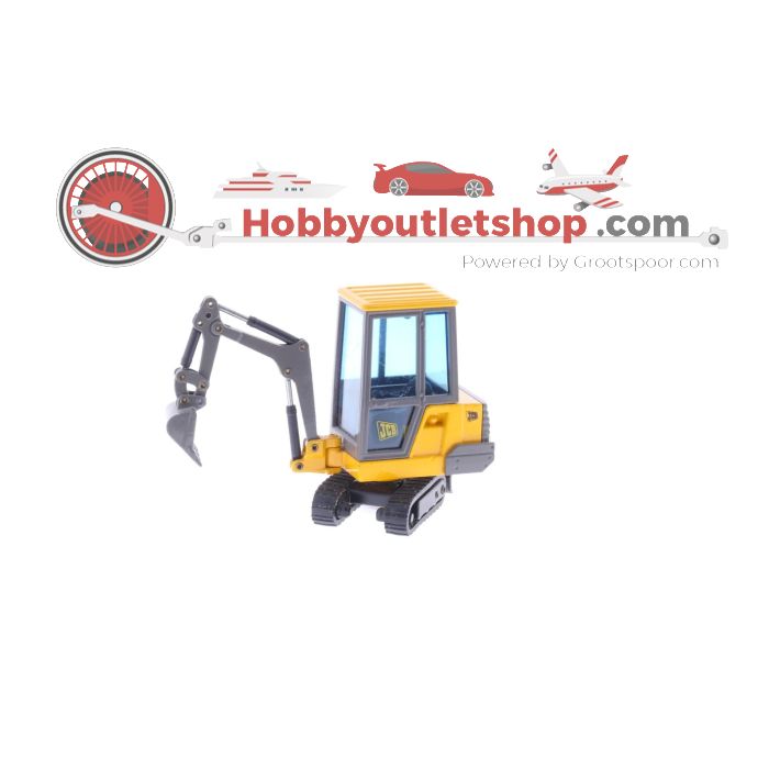 Schaal 1:35 Joal 157 Thwaites 5TM Site Dumper w/ROPS & Joal 162 JCB 801 Mini Excavator #4106