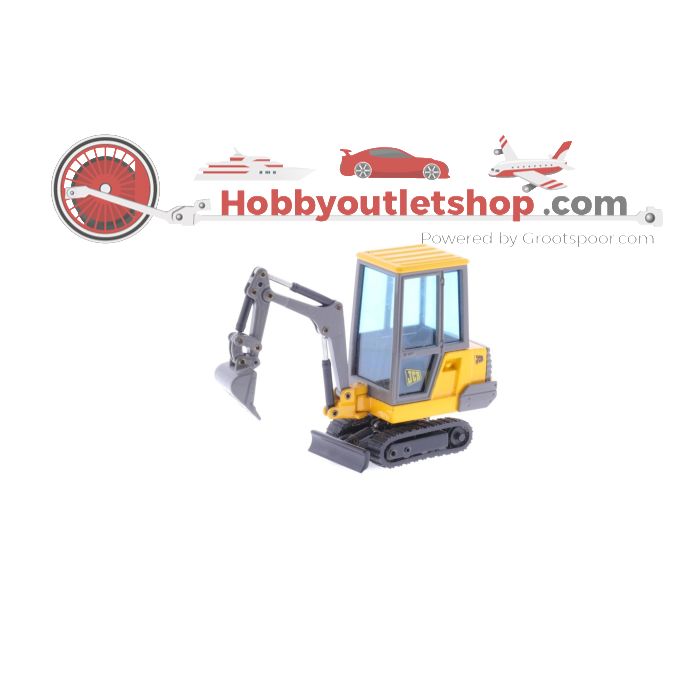 Schaal 1:35 Joal 157 Thwaites 5TM Site Dumper w/ROPS & Joal 162 JCB 801 Mini Excavator #4106
