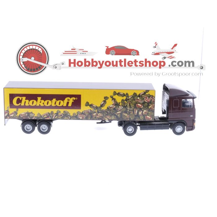 Schaal 1:50 Lion Car No65 Daf 95 vrachtauto Chokotoff #4111 - sku: 20240507011449 - Gebraucht - Sehr guter Zustand - Bild 5