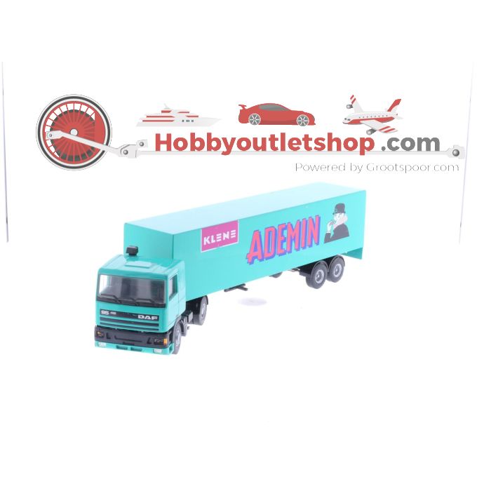 Schaal 1:50 Lion Car No86 Daf 95 vrachtauto Ademin klene #4122