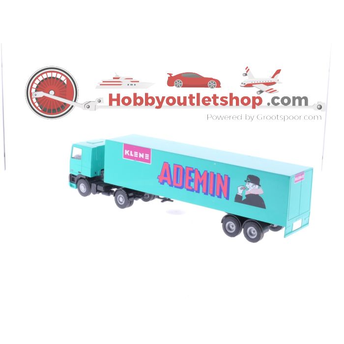 Schaal 1:50 Lion Car No86 Daf 95 vrachtauto Ademin klene #4122