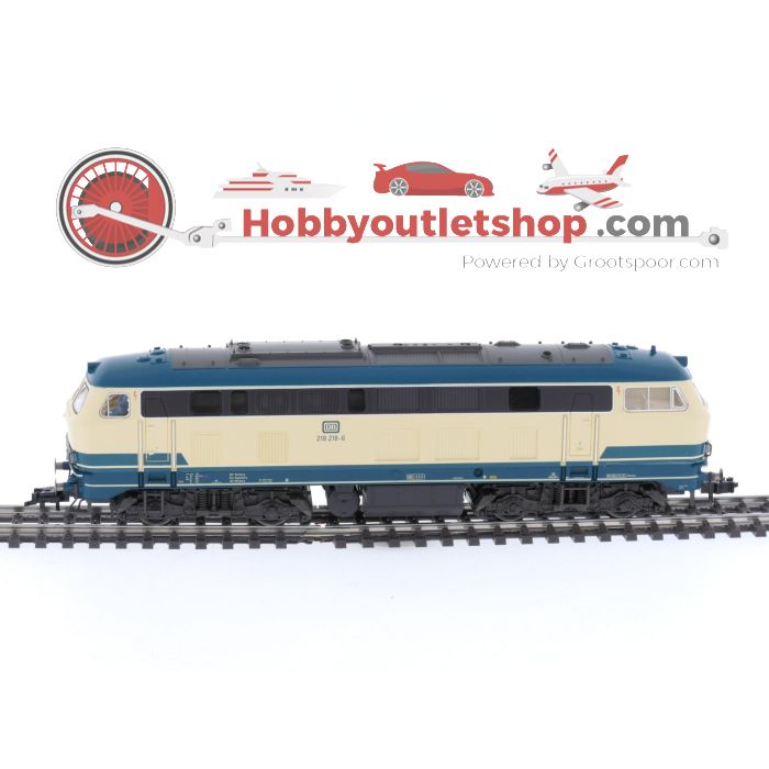 Schaal H0 Fleischmann 423602 diesel locomotief BR 218 van de DB #5636