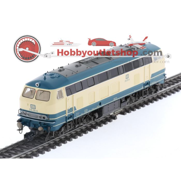 Schaal H0 Fleischmann 423602 diesel locomotief BR 218 van de DB #5636