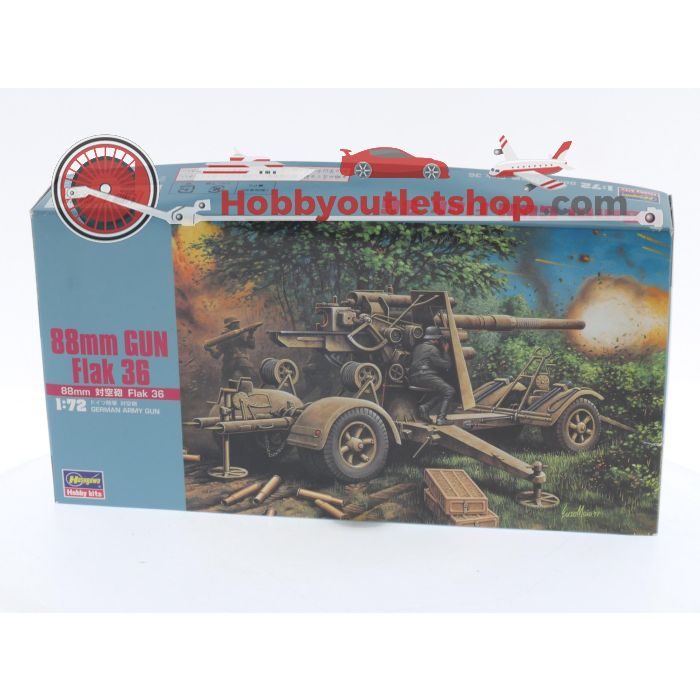 Schaal 1:72  &1:35 Set van 3 bouwpakketten thema Duitse voertuigen/artillerie 2e wereldoorlog. #4143