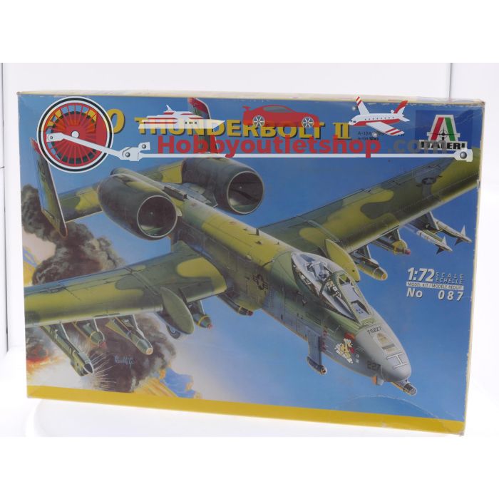 Schaal 1:72 Italeri A-10 Thunderbolt II No 087 #4156