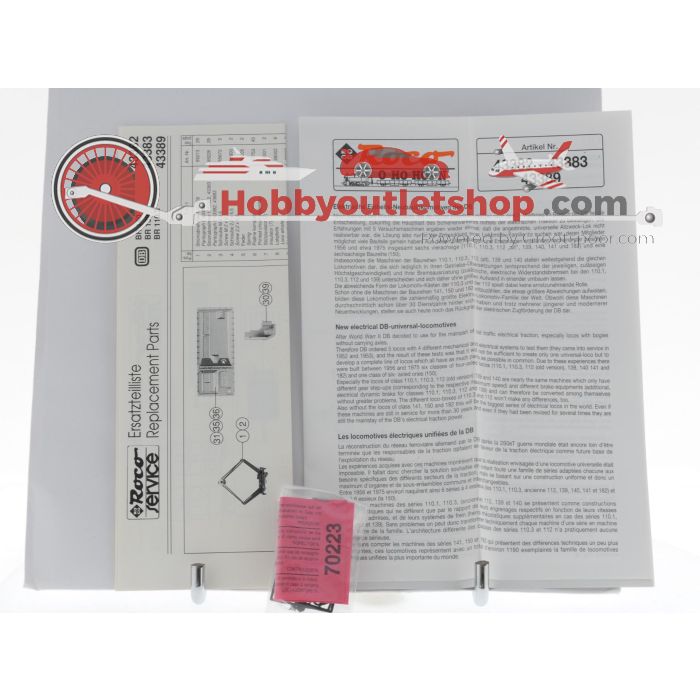 Schaal H0 Roco 43382 elektrische locomotief BR 140 van de DB #5661 - sku: 20240516040359 - Used - Like new - Photo 8