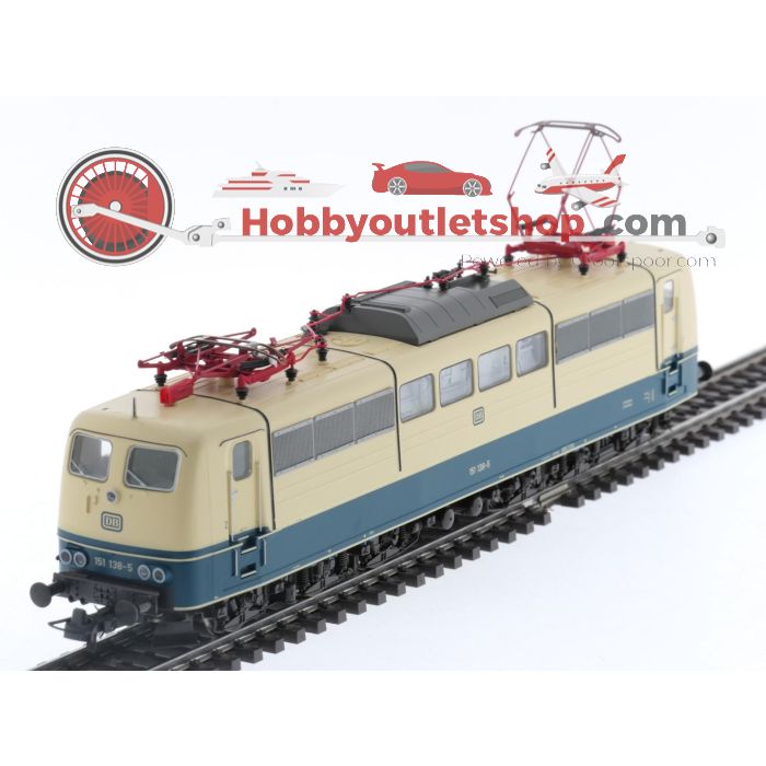 Schaal H0 Roco 62526 elektrische locomotief BR 151 van de DB #5683