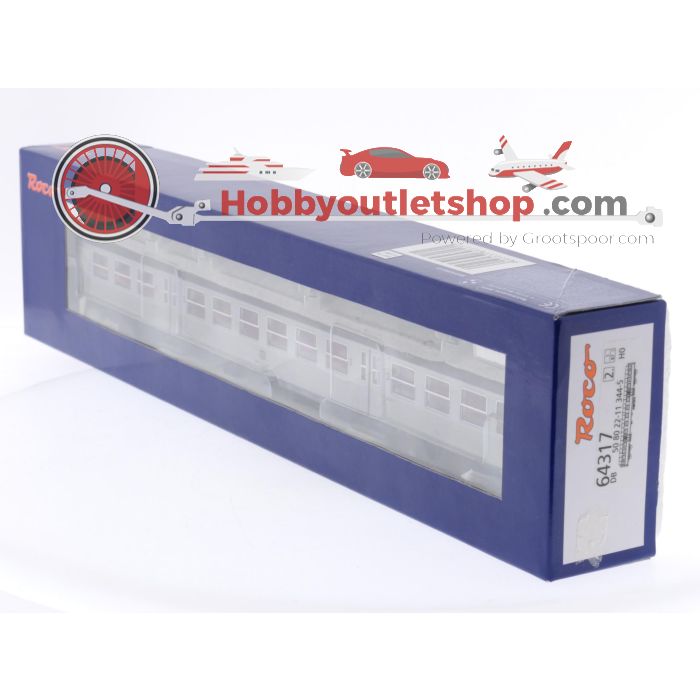 Schaal H0 Roco 64317 personenrijtuig 2e kl. "Silberling" van de DB #5691 - sku: 20240523012552 - Gebruikt - Nieuwstaat - Afbeelding 2