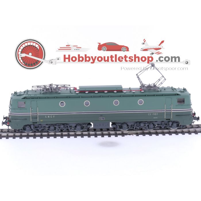 Schaal H0 Lemaco H0-054 CC 7107 elektrische locomotief van de SNCF Wereldrecord #P97