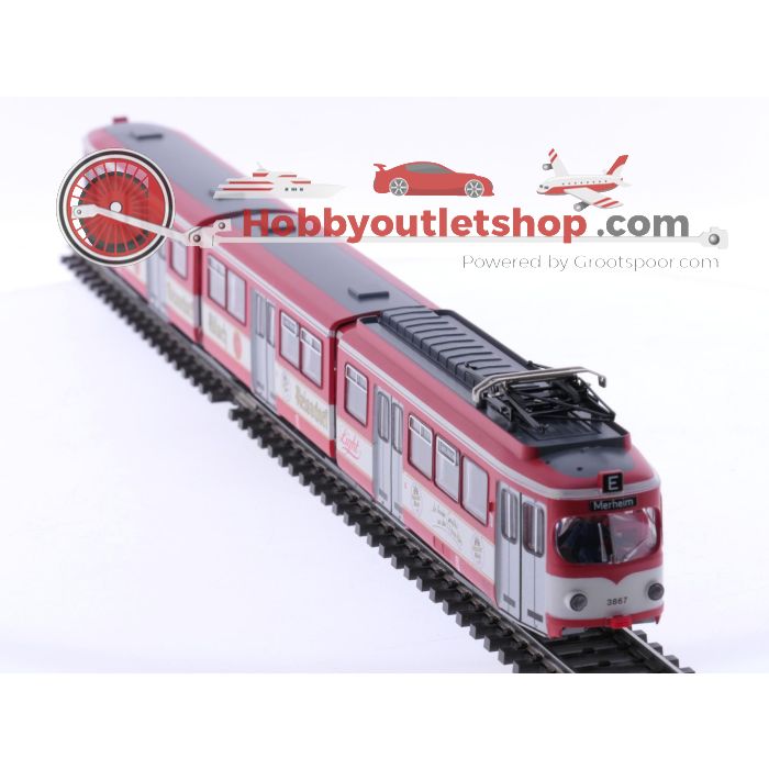 Schaal H0 Roco 43186 3-delige tram "Reissdorf KÖLSCH" van de DB #5698 - sku: 20240528100301 - Gebraucht - Neuer Zustand - Bild 2