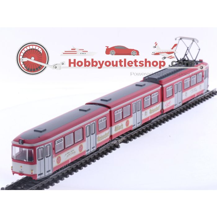 Schaal H0 Roco 43186 3-delige tram "Reissdorf KÖLSCH" van de DB #5698 - sku: 20240528100301 - Gebraucht - Neuer Zustand - Bild 6