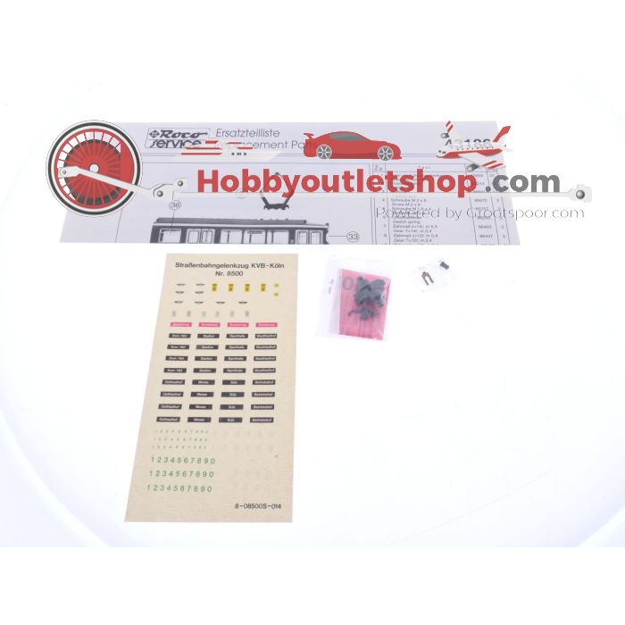 Schaal H0 Roco 43186 3-delige tram "Reissdorf KÖLSCH" van de DB #5698 - sku: 20240528100301 - Gebraucht - Neuer Zustand - Bild 10