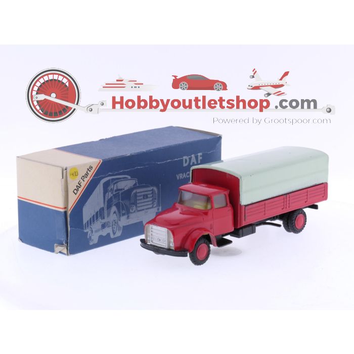 Schaal 1:50 Lion Car DAF vrachtauto met Torpedo front. #4218