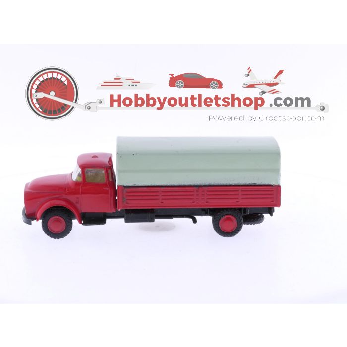 Schaal 1:50 Lion Car DAF vrachtauto met Torpedo front. #4218