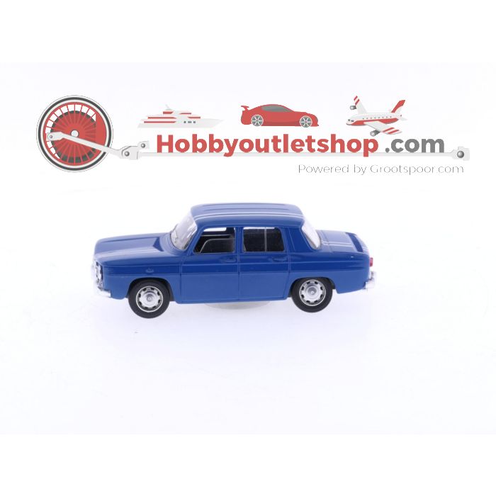 Schaal 1:43 Solido 1100  Renault 8 Gordini 1967 Blauw / Wit #4237