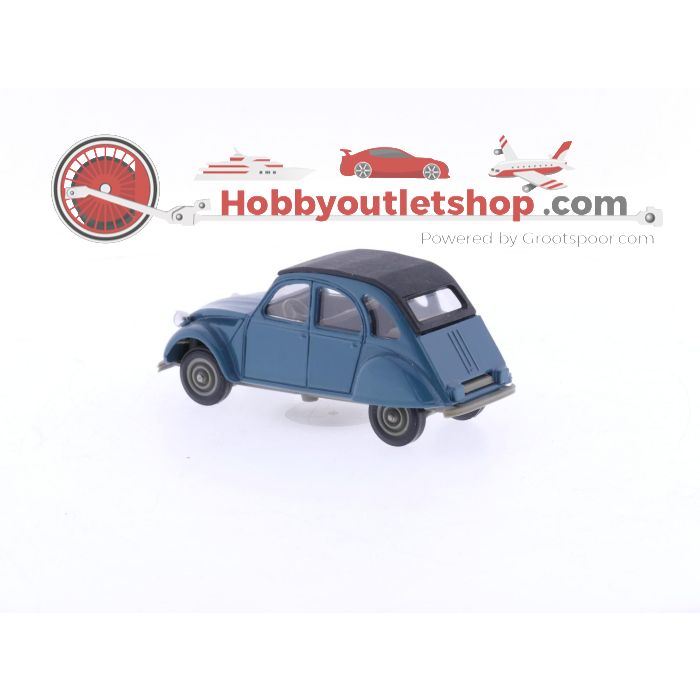 Schaal 1:43 Solido Citroën 2CV 1966 Blue. #4240 