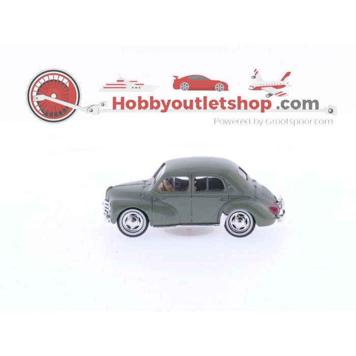 Schaal 1:43 Solido Renault 4CV (R1062) 4-door Berline 1954. #4241