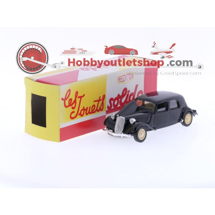 Schaal 1:43 Solido La Traction avant Citroën 15 CV 1938. #4247