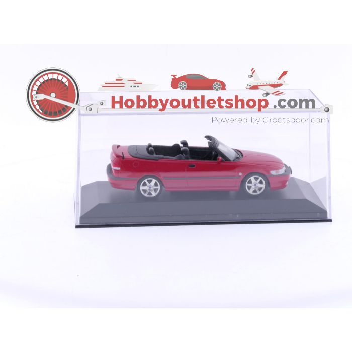 Schaal 1:43 SAAB Car Model Collection Volvo p1800 laser red 2001 #4249 - sku: 20240607024700 - Gebruikt - Zo goed als nieuw - Afbeelding 3
