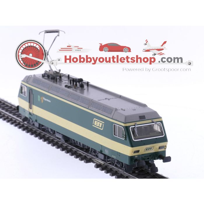 Schaal H0 HAG 186 elektrische locomotief Re 4/4 no. 95 van de BT #P189
