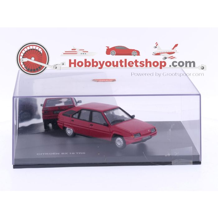 Schaal 1:43 Norev Citroën BX 16 TRS Rood #4263 