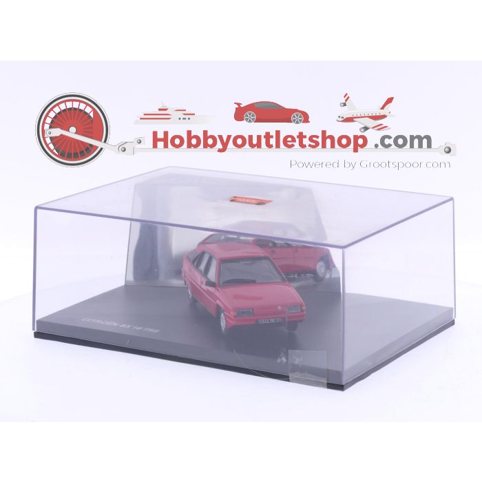Schaal 1:43 Norev Citroën BX 16 TRS Rood #4263 