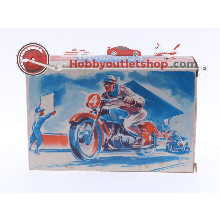 Technofix G.E.255 BLECHSPIELZEUG speelgoed motorfiets opwindbaar speelgoed jaren 70 #4266 - sku: 20240611042411 - Gebraucht - Bild 10