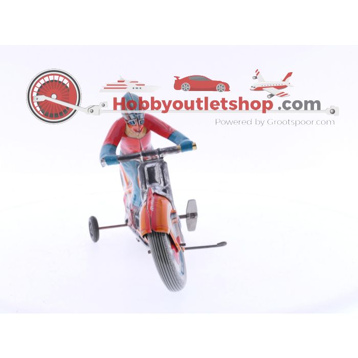 Technofix G.E.255 BLECHSPIELZEUG speelgoed motorfiets opwindbaar speelgoed jaren 70 #4266 - sku: 20240611042411 - Gebraucht - Bild 8