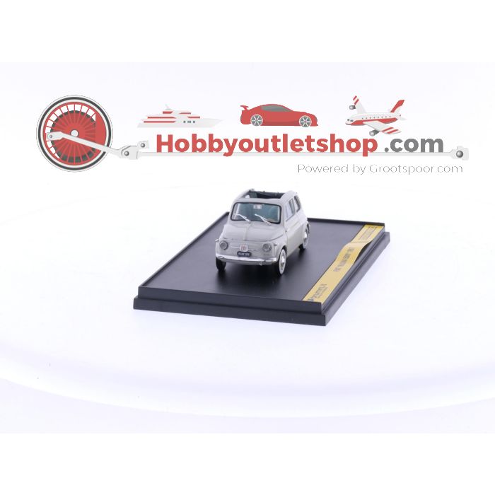 Schaal 1:43 Brumm Fiat 500 giorgio nada editore auto met boekje #4267