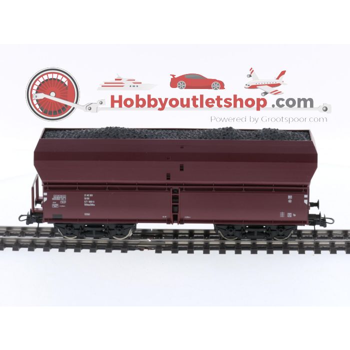 Schaal H0 Roco 56333 zelflosser type OOtu met lading van de DR #5723