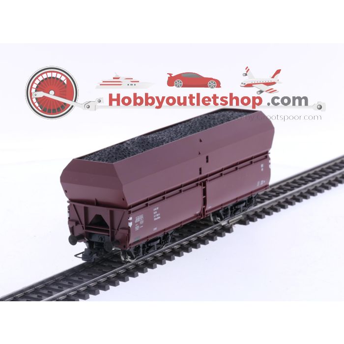 Schaal H0 Roco 56333 zelflosser type OOtu met lading van de DR #5723