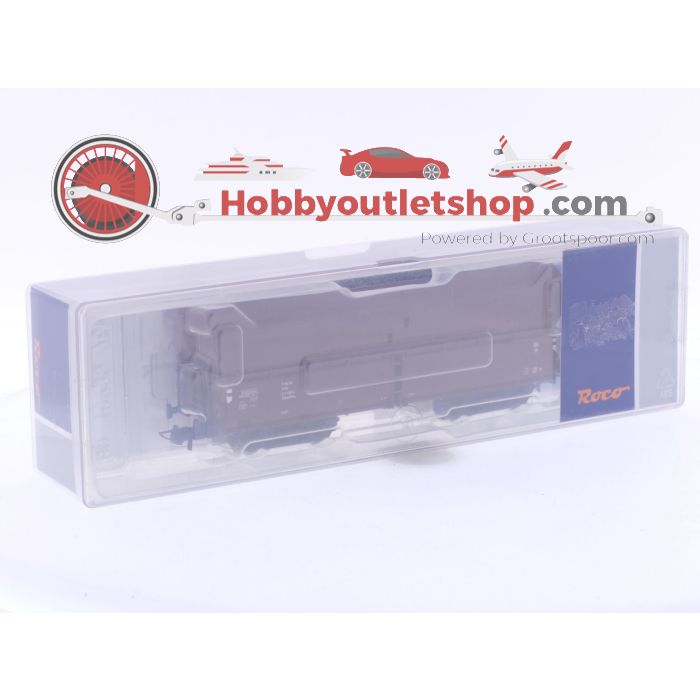 Schaal H0 Roco 56333 zelflosser type OOtu met lading van de DR #5723