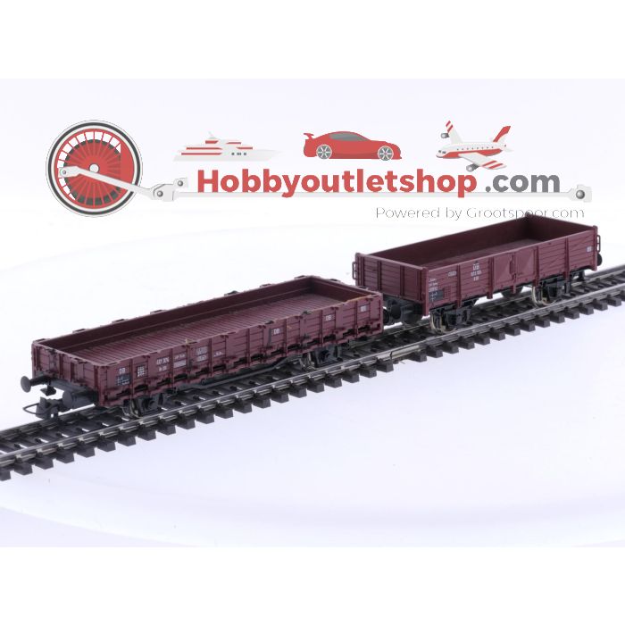 Schaal H0 Roco 44002 set van 8 goederenwagons van de DB #5733