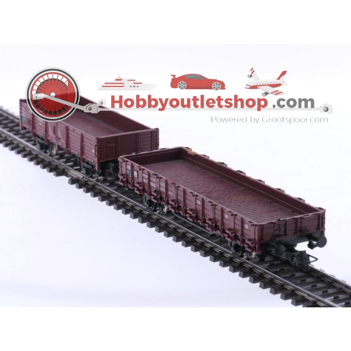 Schaal H0 Roco 44002 set van 8 goederenwagons van de DB #5733