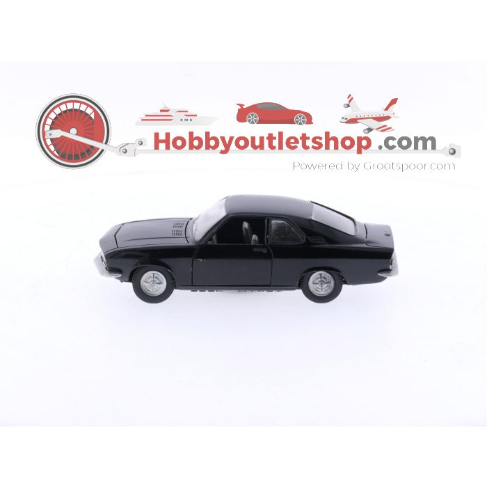 Schaal 1:43 Auto Pilen mod Nr.345 opel manta black #4296
