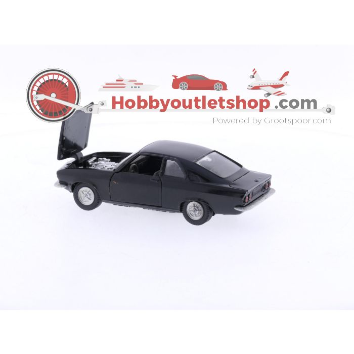 Schaal 1:43 Auto Pilen mod Nr.345 opel manta black #4296