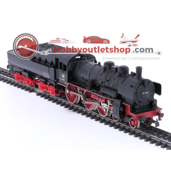 Schaal H0 Märklin 3098.2 stoomlocomotief met losse tender BR 38 van de DB #5784