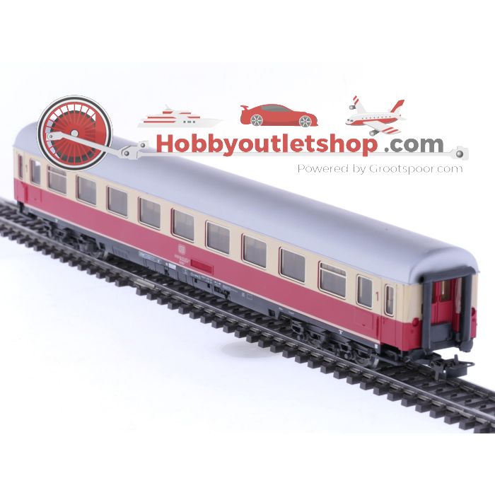 Schaal H0 Märklin 4095, 4096 & 4097 set van 3 TEE personenrijtuigen van de DB #5787