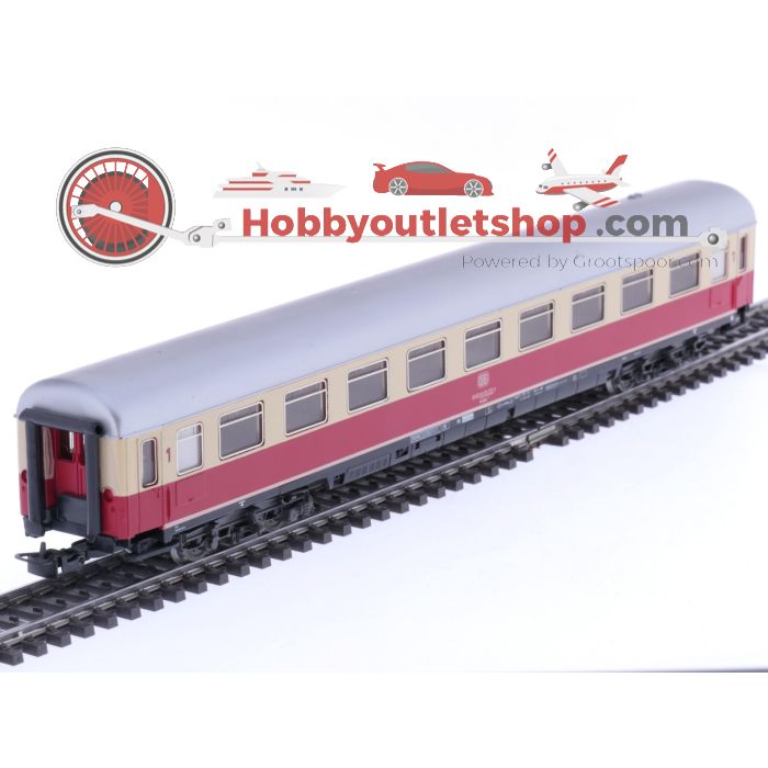 Schaal H0 Märklin 4095, 4096 & 4097 set van 3 TEE personenrijtuigen van de DB #5787