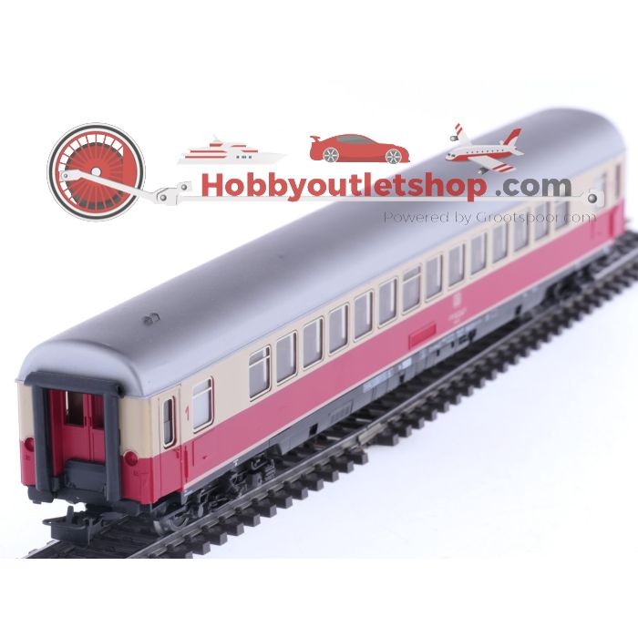 Schaal H0 Märklin 4095, 4096 & 4097 set van 3 TEE personenrijtuigen van de DB #5787