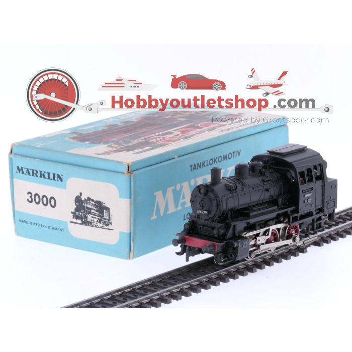 Schaal H0 Märklin 3000.3 tenderlocomotief BR 89 van de DB #5788