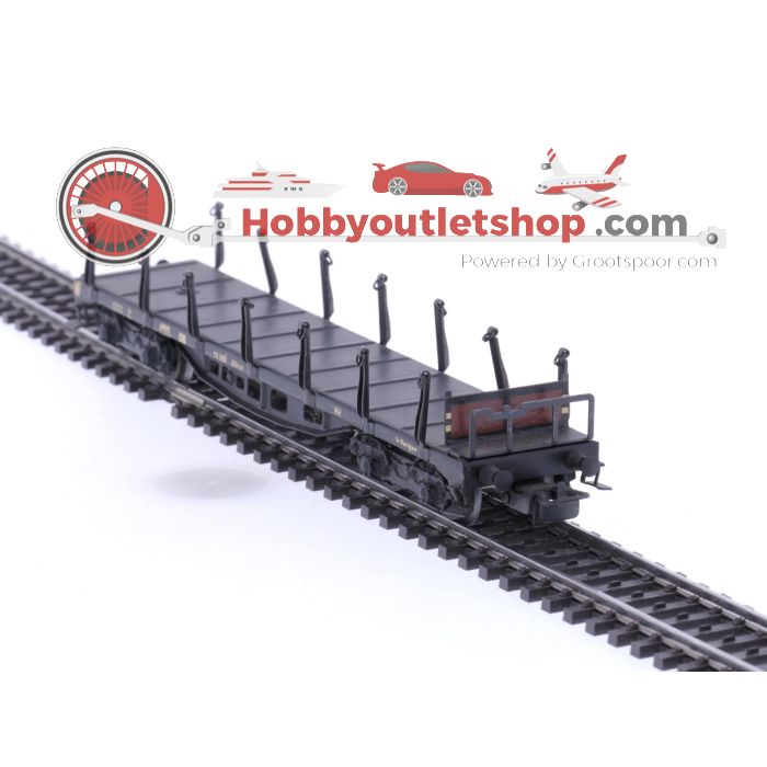 Schaal H0 Märklin 4516 & 4618 set van 2 zwarewagens van de DB #5794